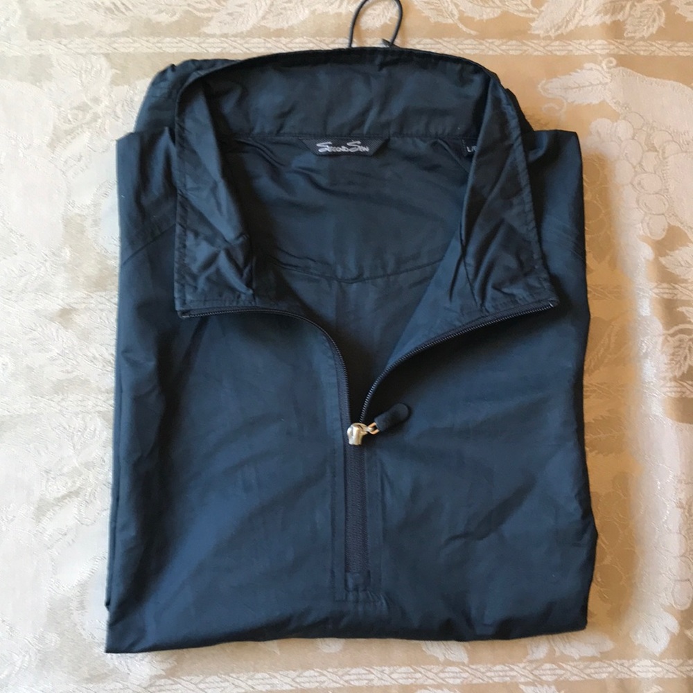 Second Skin 1/4 Zip Golf Rain Jacket